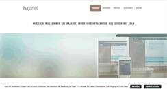 Desktop Screenshot of hajanet.de